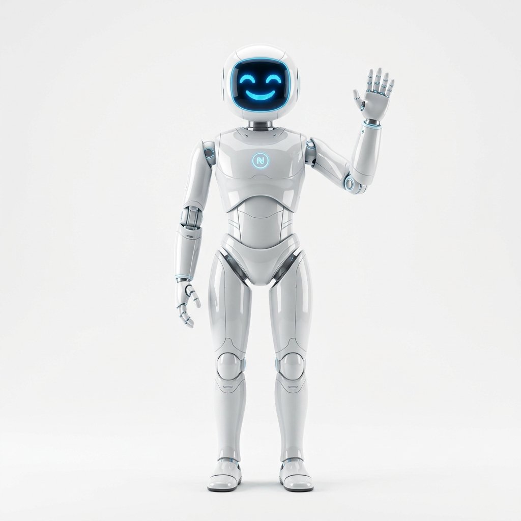 AI Robot Mascot
